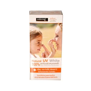 Smooth E Physical Sunscreen Cream SPF50 สีขาว 15 กรัม