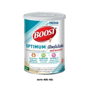 Nestle  Boost Optimum อาหารสูตรครบถ้วน ขนาด 400 กรัม 