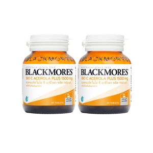 Blackmores Bio C Acerola Plus 1500mg แพ็คคู่ (40 เม็ดx2)