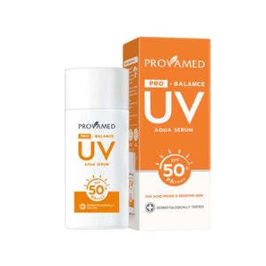 Provamed Pro Balance UV Aqua Serum SPF50 PA++++ เซรั่มกันแดด สำหรับผิวหน้า (40ml.)