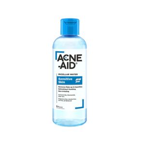 ACNE AID Micellar Water Sensitive Skin ผลิตภัณฑ์เช็ดทำความสะอาดผิวหน้า สูตรอ่อนโยน (235ml.)