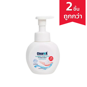 CLEAREX Foaming Hand Soap Antibacterial โฟมล้างมือเคลียเร็กซ์ โฟมมิ่ง แฮนด์ โซป แอนตี้แบคทีเรียล (300ml.)