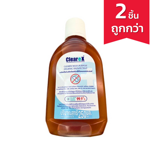 CLEAREX Multi-Purpose Hygienic Disinfectant เคลียเร็กซ์ ผลิตภัณฑ์ ฆ่าเชื้อโรคอเนกประสงค์ (250 ml.)