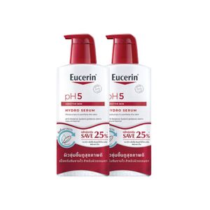 EUCERIN pH5 Sensitive Skin Hydro Serum แพ็คคู่ (400ml. x 2)