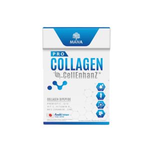 MANA Pro Collagen CellEnhanz ผลิตภัณฑ์เสริมอาหารคอลลาเจน (กล่อง 14 ซอง)