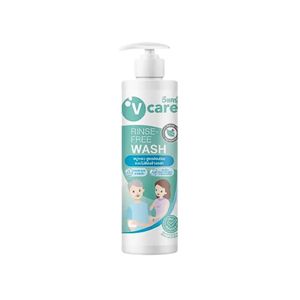 VCARE Rinse Free Wash สบู่เหลวเช็ดทำความสะอาดผิว แบบไม่ต้องล้างออก (400ml.)