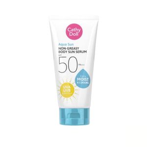 CATHY DOLL Aqua Sun Non Greasy Body Sun Serum SPF50 PA+++ เซรั่มกันแดด (50ml.)