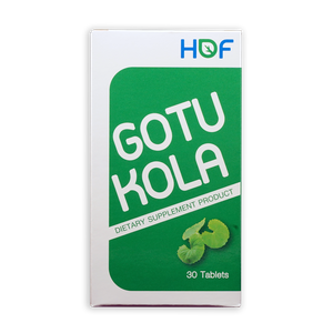 HOF Gotu Kola Extract ผลิตภัณฑ์เสริมอาหาร สารสกัดจากใบบัวบก  (30 เม็ด)