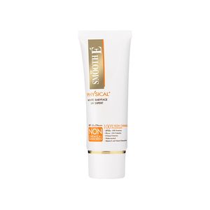 Smooth E Physical Sunscreen Cream SPF52 สีเบจ 15 กรัม