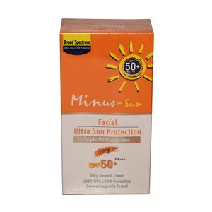 Minus-Sun Facial Ultra Sun Protection Cream Ivory SPF50+ / PA+++ 15g