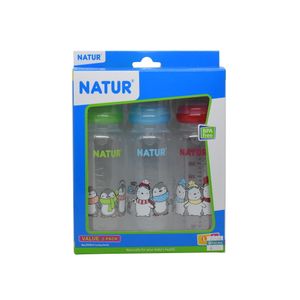 Natur ขวดนม PP Size L 240ML แพ็ค 3 ชิ้น