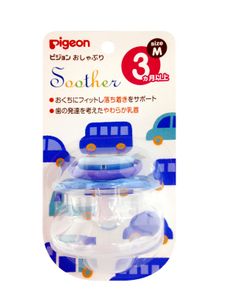 Pigeon จุกหลอก ลายรถ Size M