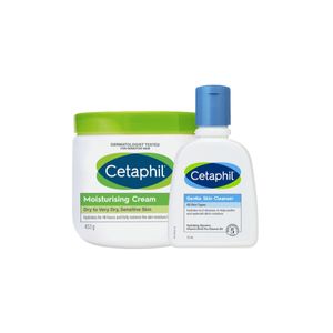 SET Cetaphil Moisturising Cream 453 g. + Cetaphil Gentle Skin Cleanser 125 ml.