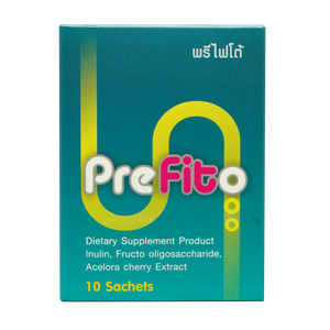 HOF PreFitO 6GM ผลิตภัณฑ์เสริมอาหารพรีไบโอติก (กล่อง 10 ซอง)