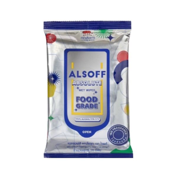 Alsoff Absolute Wet Wipes Food Grade